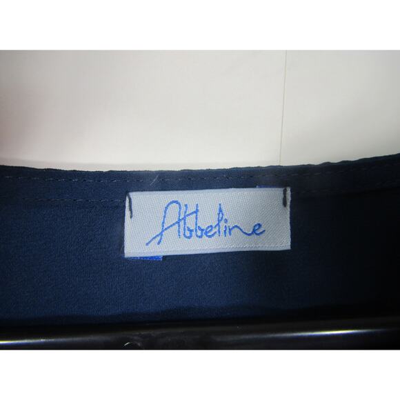 Abbeline Top Womens Medium Blue Whimsical Fairy Bell Sleeve Minimalist Neutral - Picture 4 of 8